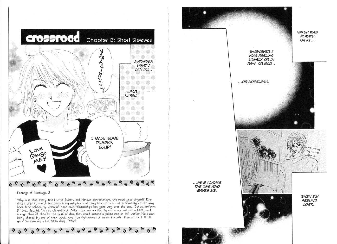 Crossroad Chapter 3.12 page 24 - Vol.3 Chapter 12 : 12 The Naked Night \ 13 Short-Sleeves \ 14 Your Blue (Part One) \...