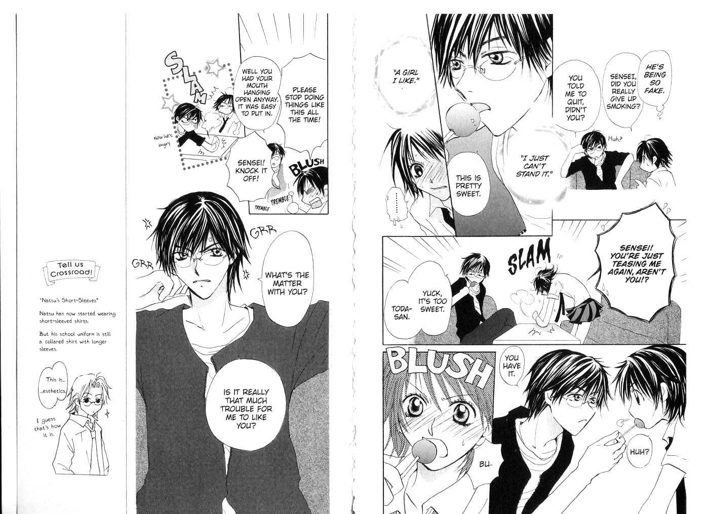 Crossroad Chapter 3.12 page 44 - Vol.3 Chapter 12 : 12 The Naked Night \ 13 Short-Sleeves \ 14 Your Blue (Part One) \...