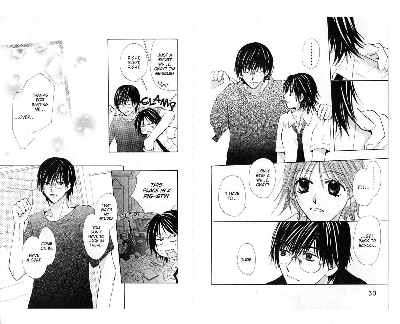 Crossroad Chapter 4.17 page 16 - Vol.4 Chapter 17 : 17 Door \ 18 Scent \ 19 Onii-chan \ 20 Calling \ 21 Key