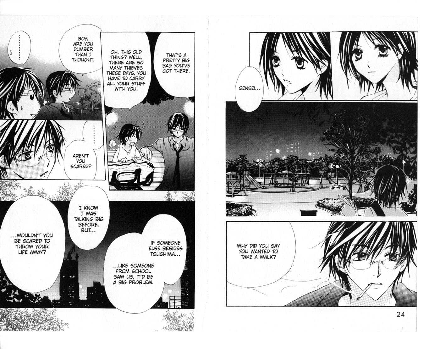 Crossroad Chapter 6.27 page 13 - Vol.6 Chapter 27 : 27 Confession \ 28 When a Boy Cuts His Hair \ 29 Summer and Fever...