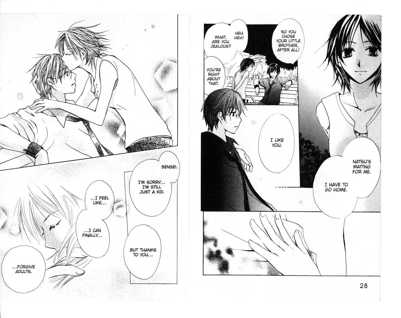 Crossroad Chapter 6.27 page 15 - Vol.6 Chapter 27 : 27 Confession \ 28 When a Boy Cuts His Hair \ 29 Summer and Fever...