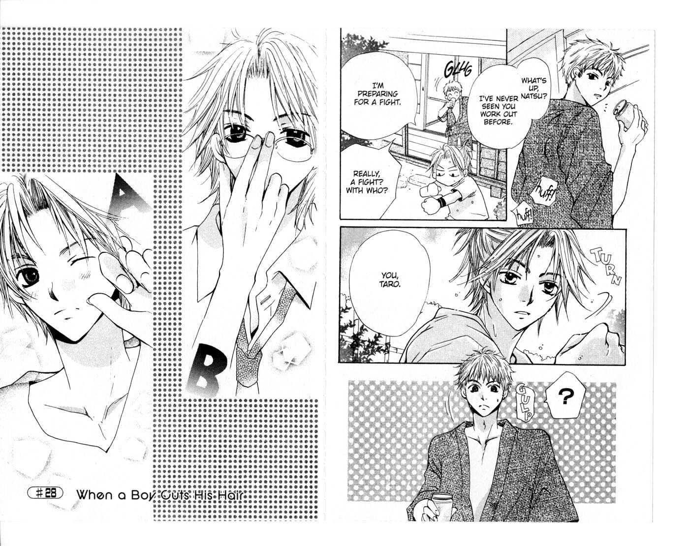 Crossroad Chapter 6.27 page 23 - Vol.6 Chapter 27 : 27 Confession \ 28 When a Boy Cuts His Hair \ 29 Summer and Fever...