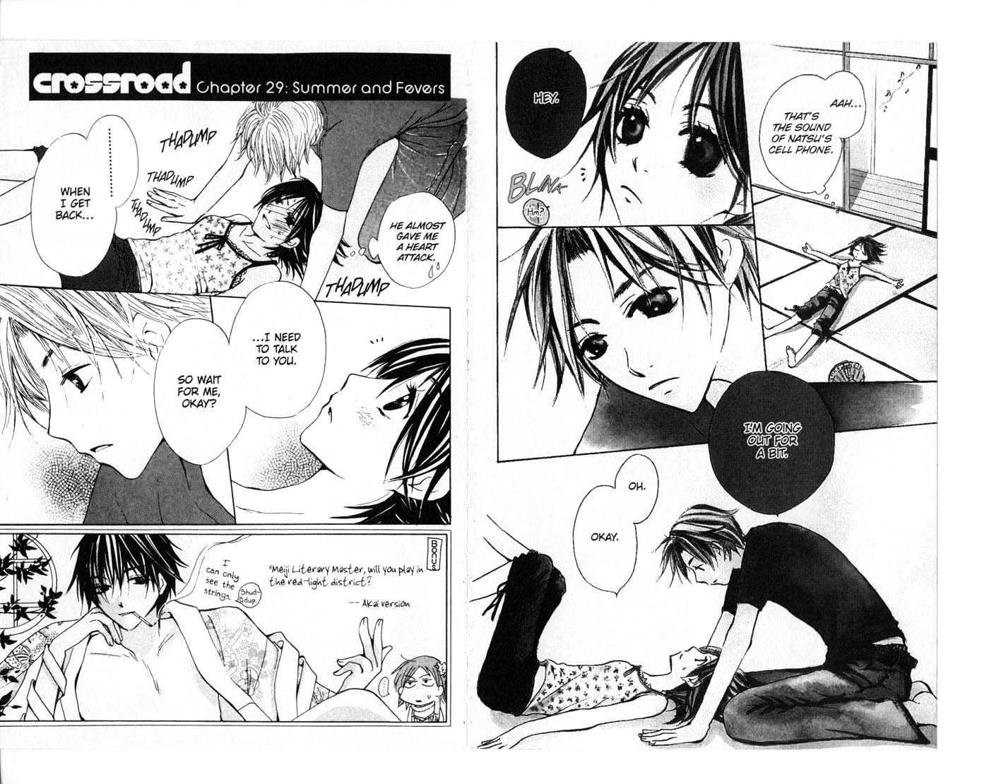 Crossroad Chapter 6.27 page 44 - Vol.6 Chapter 27 : 27 Confession \ 28 When a Boy Cuts His Hair \ 29 Summer and Fever...