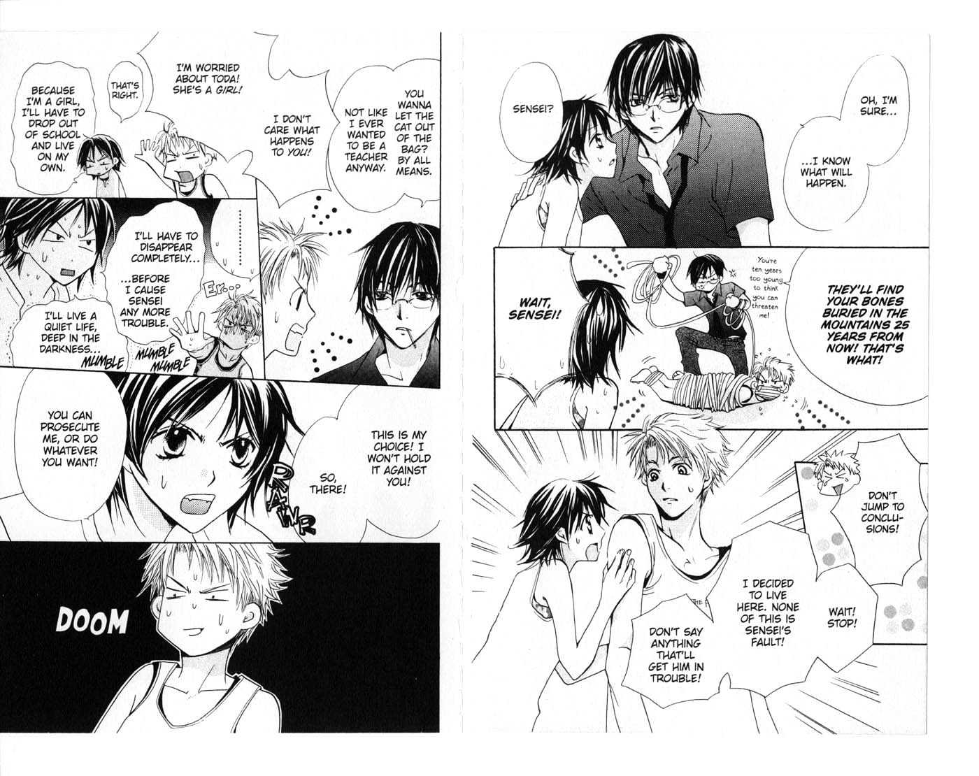 Crossroad Chapter 6.27 page 9 - Vol.6 Chapter 27 : 27 Confession \ 28 When a Boy Cuts His Hair \ 29 Summer and Fever...