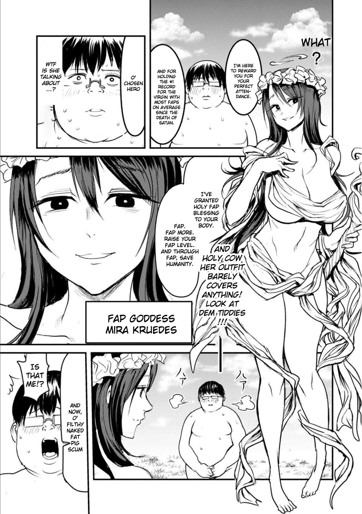 Crotch Warrior ~The Hateful Hero Is Loved by Demons~ Chapter 1 page 26 - Chapter 1: Fatties are fatties even after they died!