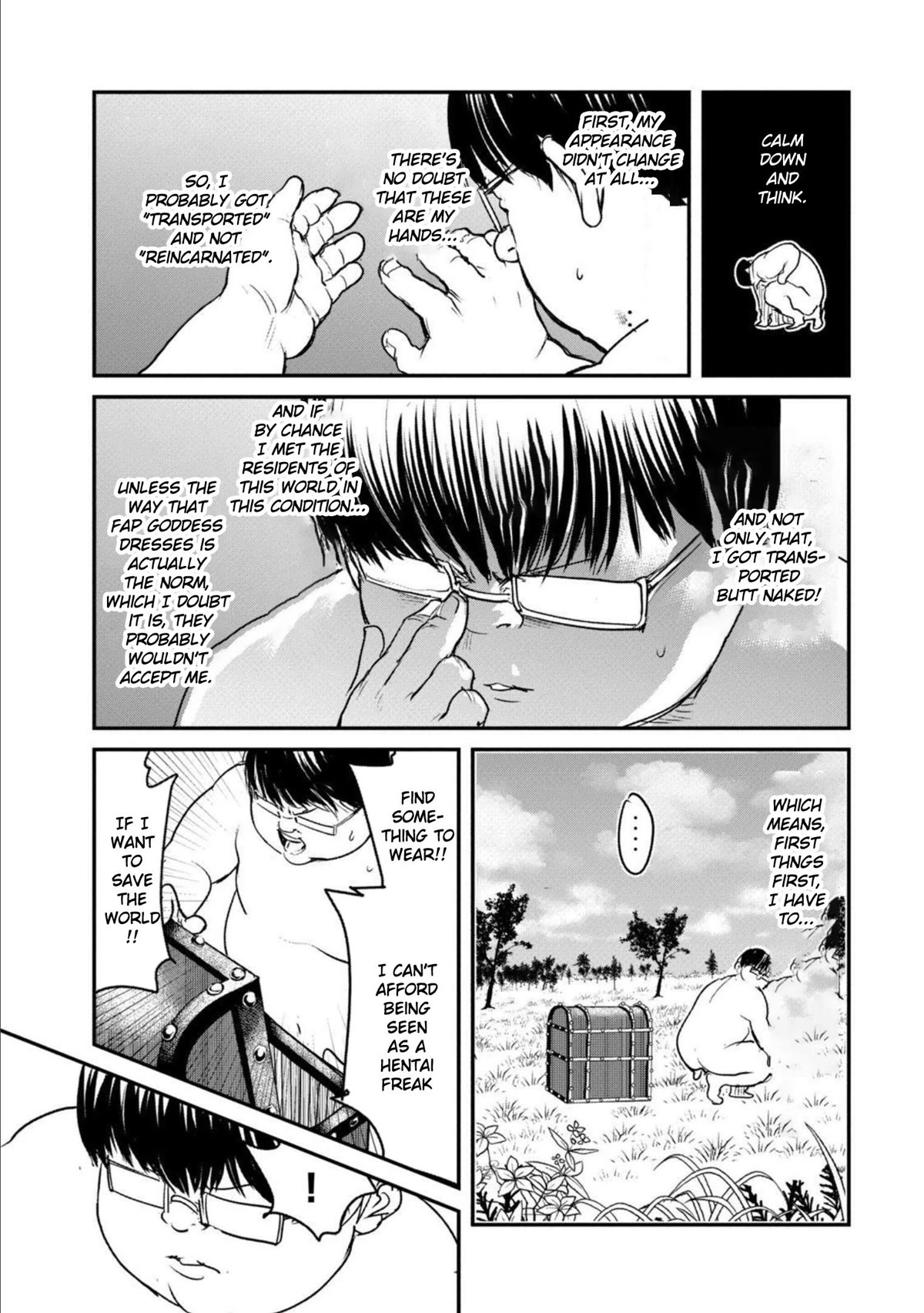 Crotch Warrior ~The Hateful Hero Is Loved by Demons~ Chapter 1 page 28 - Chapter 1: Fatties are fatties even after they died!