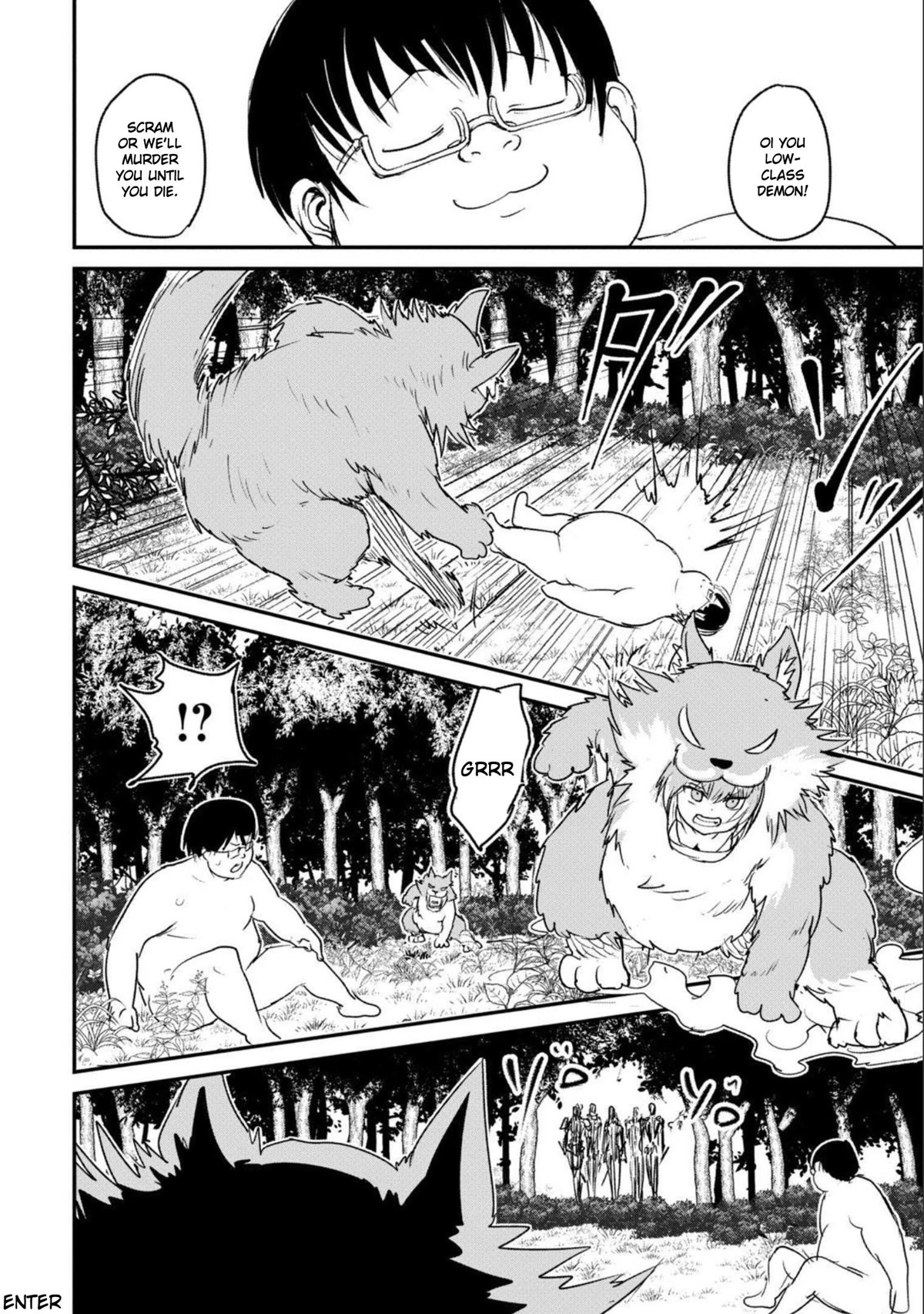 Crotch Warrior ~The Hateful Hero Is Loved by Demons~ Chapter 1 page 37 - Chapter 1: Fatties are fatties even after they died!