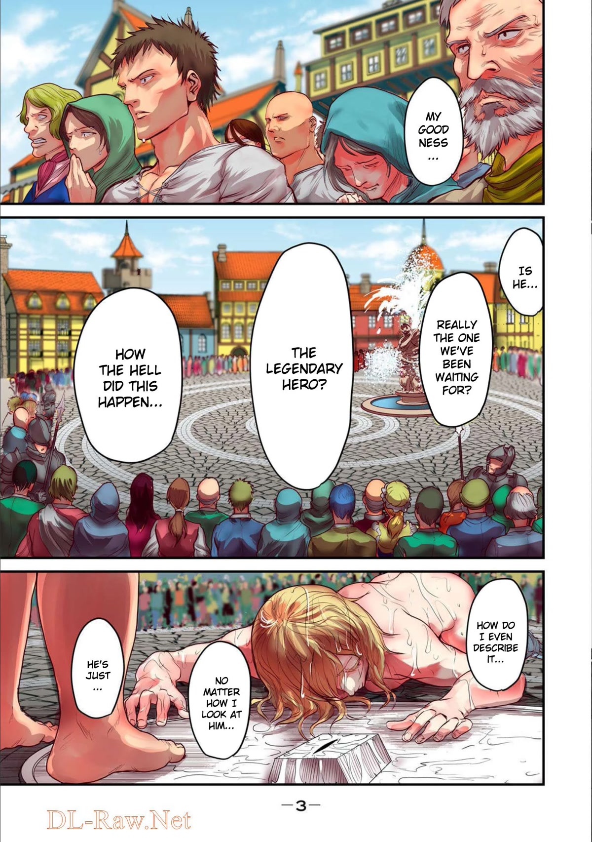 Crotch Warrior ~The Hateful Hero Is Loved by Demons~ Chapter 1 page 5 - Chapter 1: Fatties are fatties even after they died!
