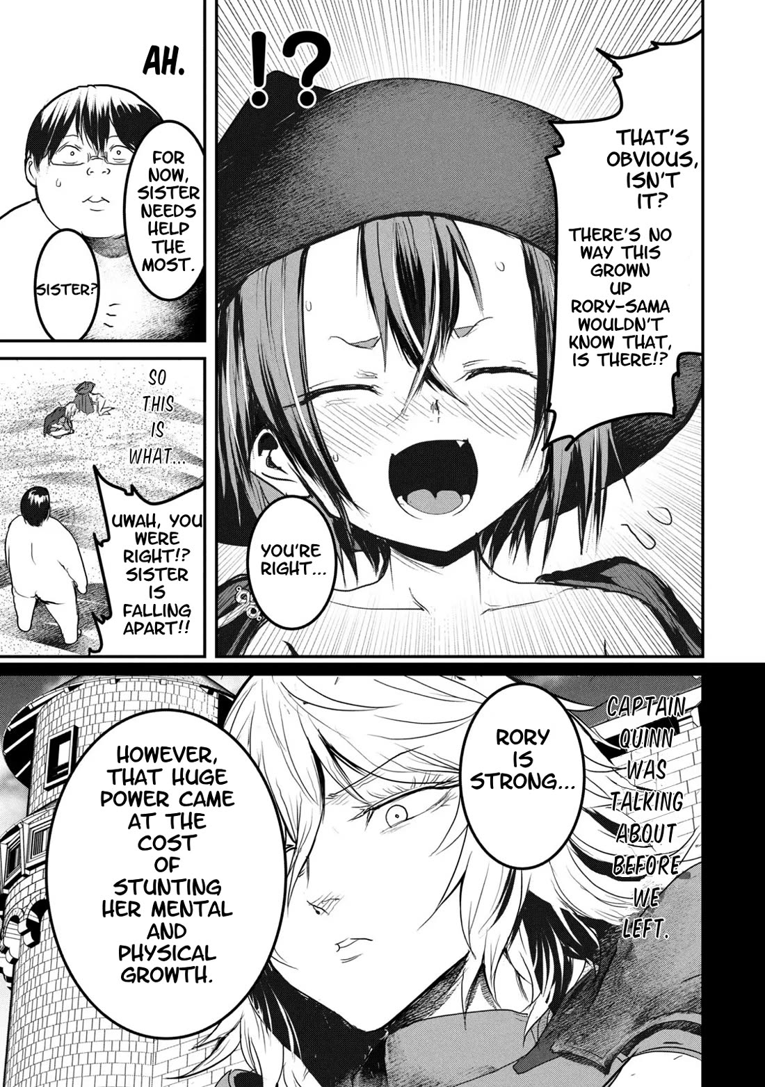 Crotch Warrior ~The Hateful Hero Is Loved by Demons~ Chapter 13 page 5 - Chapter 13: Devil of the Prison, Rory Pop