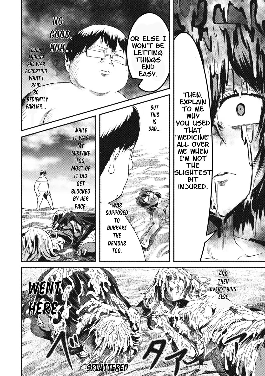 Crotch Warrior ~The Hateful Hero Is Loved by Demons~ Chapter 14 page 4 - Chapter 14: Dick Juice Power!
