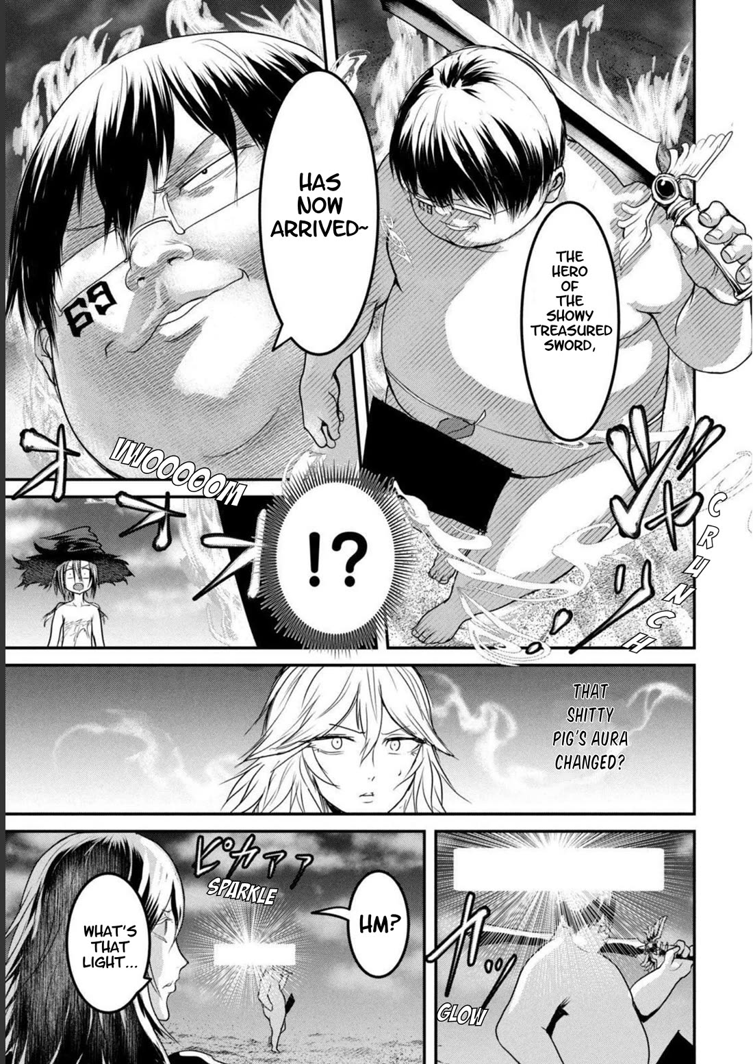 Crotch Warrior ~The Hateful Hero Is Loved by Demons~ Chapter 16 page 8 - Chapter 16: Hero of The Showy Treasured Sword