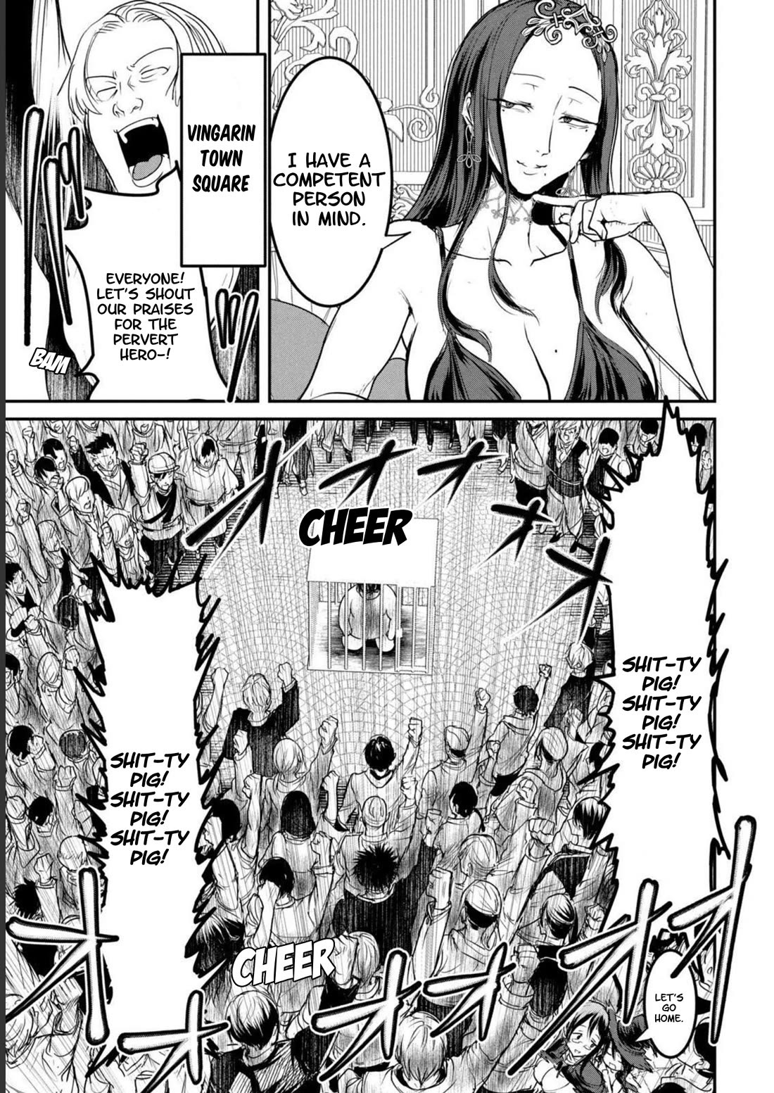 Crotch Warrior ~The Hateful Hero Is Loved by Demons~ Chapter 18 page 13 - Chapter 18: Shitty Pig Hero's Triumphant Return!