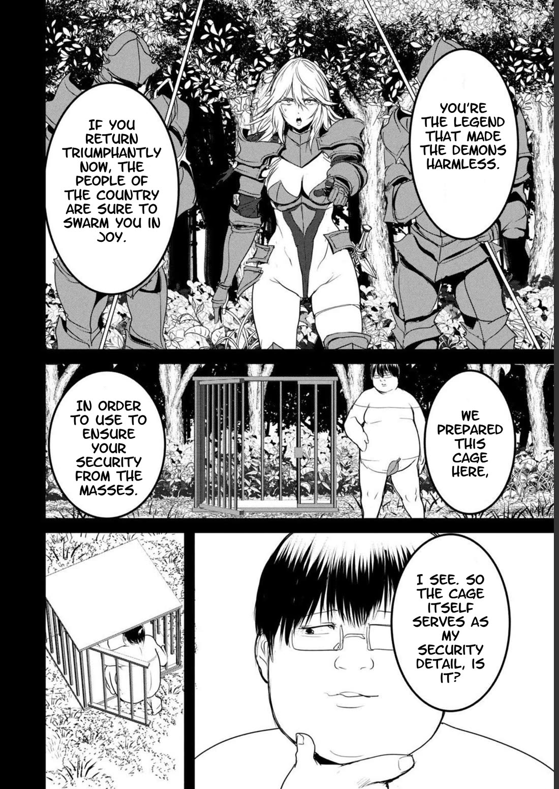 Crotch Warrior ~The Hateful Hero Is Loved by Demons~ Chapter 18 page 2 - Chapter 18: Shitty Pig Hero's Triumphant Return!