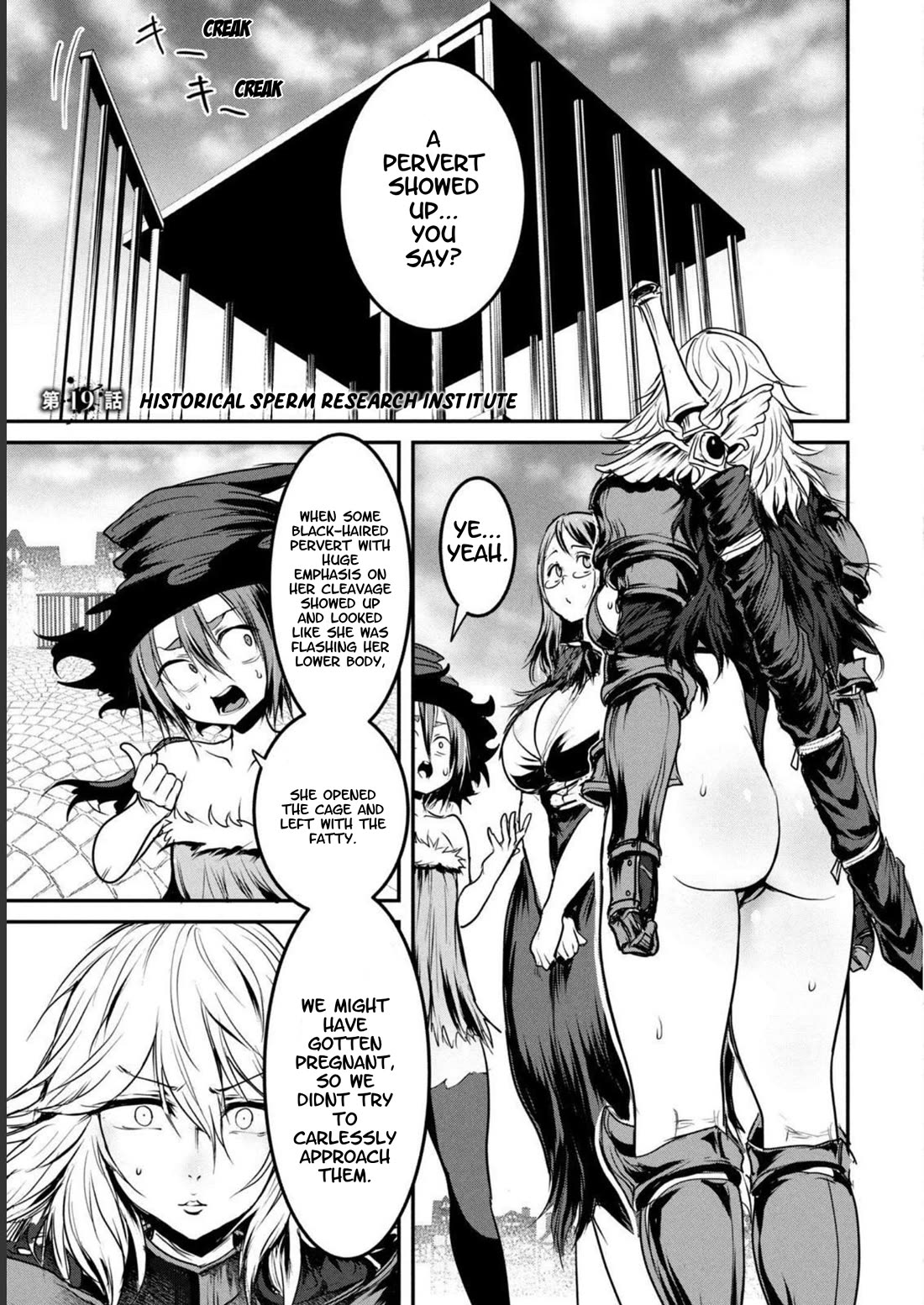 Crotch Warrior ~The Hateful Hero Is Loved by Demons~ Chapter 19 page 1 - Chapter 19: Historical Sperm Research Institute