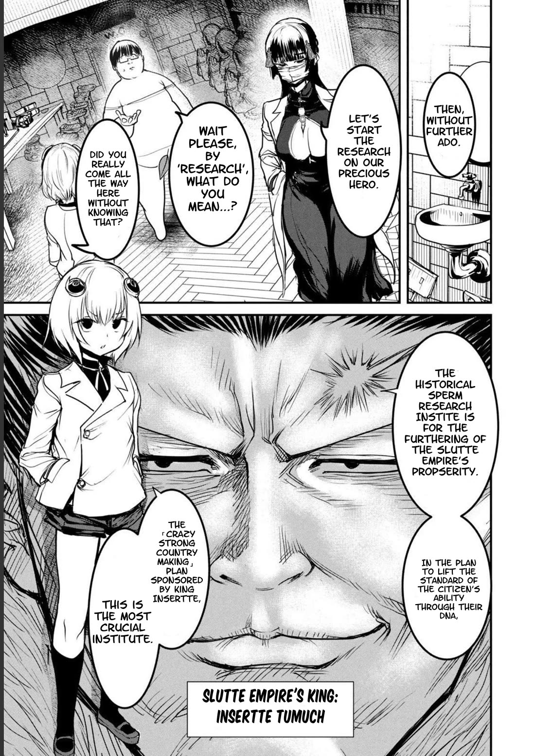Crotch Warrior ~The Hateful Hero Is Loved by Demons~ Chapter 19 page 5 - Chapter 19: Historical Sperm Research Institute
