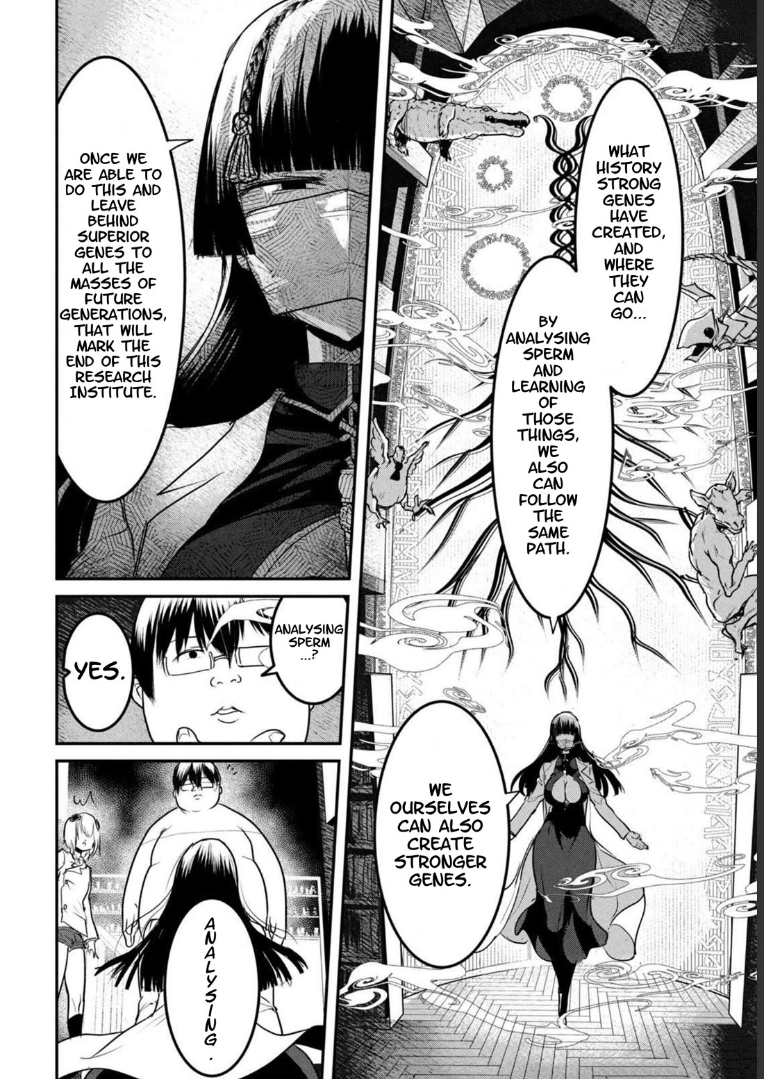 Crotch Warrior ~The Hateful Hero Is Loved by Demons~ Chapter 19 page 6 - Chapter 19: Historical Sperm Research Institute