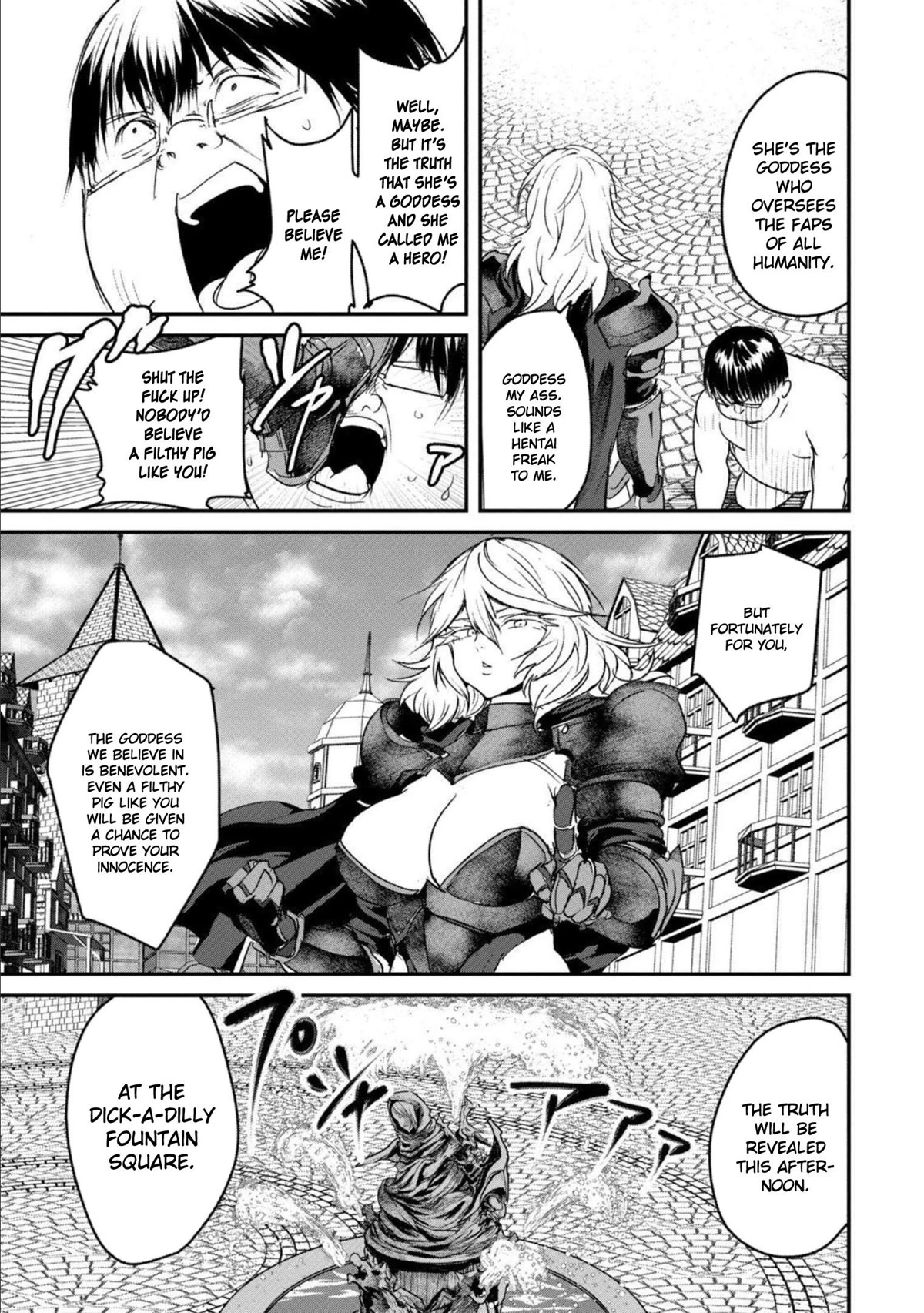 Crotch Warrior ~The Hateful Hero Is Loved by Demons~ Chapter 2 page 10 - Chapter 2: The Rising of the Cock Hero