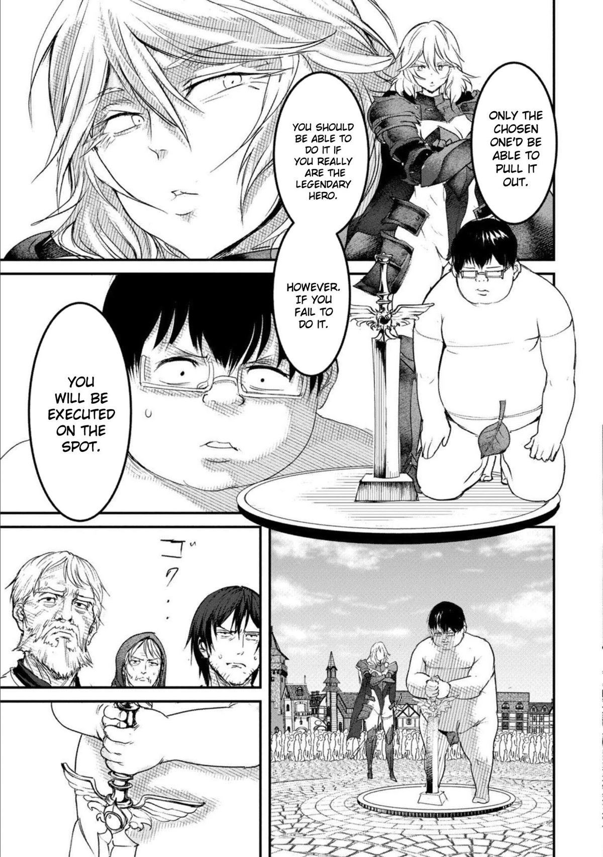Crotch Warrior ~The Hateful Hero Is Loved by Demons~ Chapter 2 page 12 - Chapter 2: The Rising of the Cock Hero