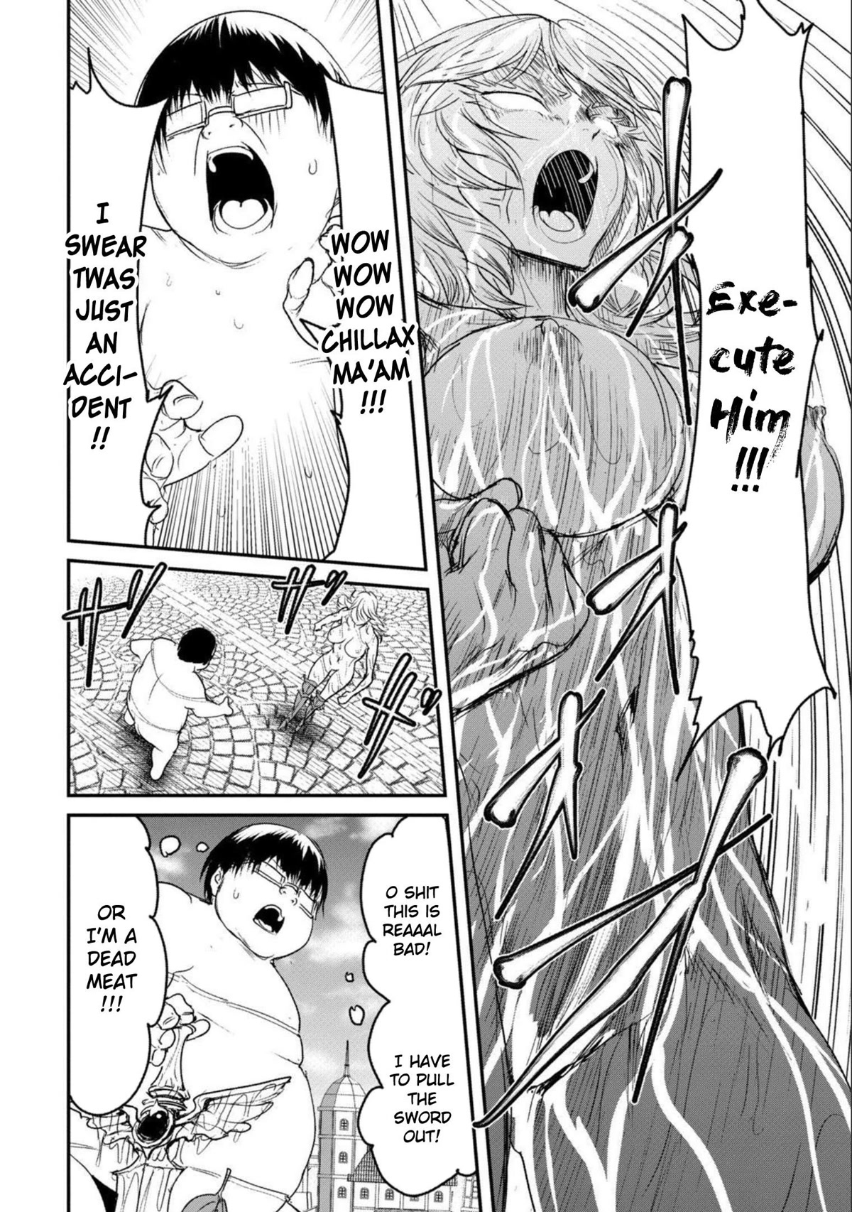 Crotch Warrior ~The Hateful Hero Is Loved by Demons~ Chapter 2 page 25 - Chapter 2: The Rising of the Cock Hero