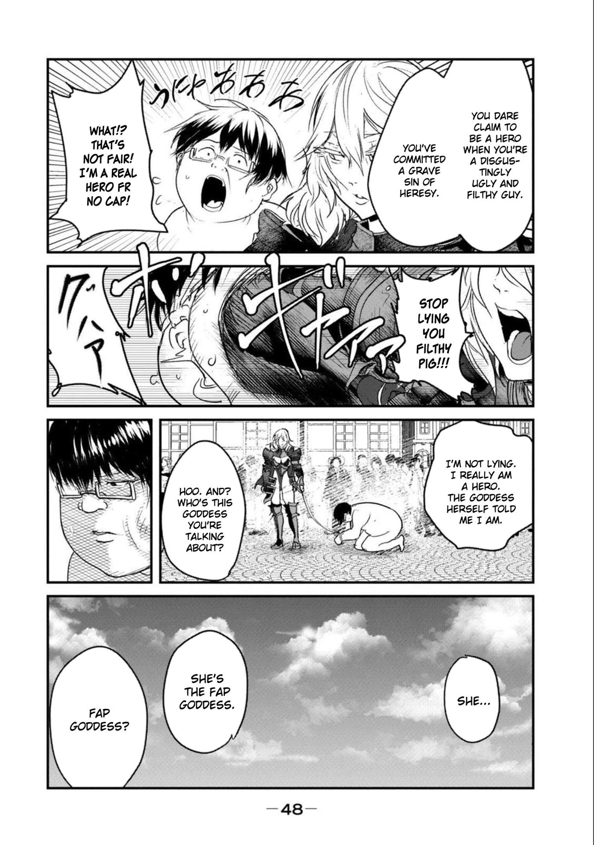 Crotch Warrior ~The Hateful Hero Is Loved by Demons~ Chapter 2 page 9 - Chapter 2: The Rising of the Cock Hero