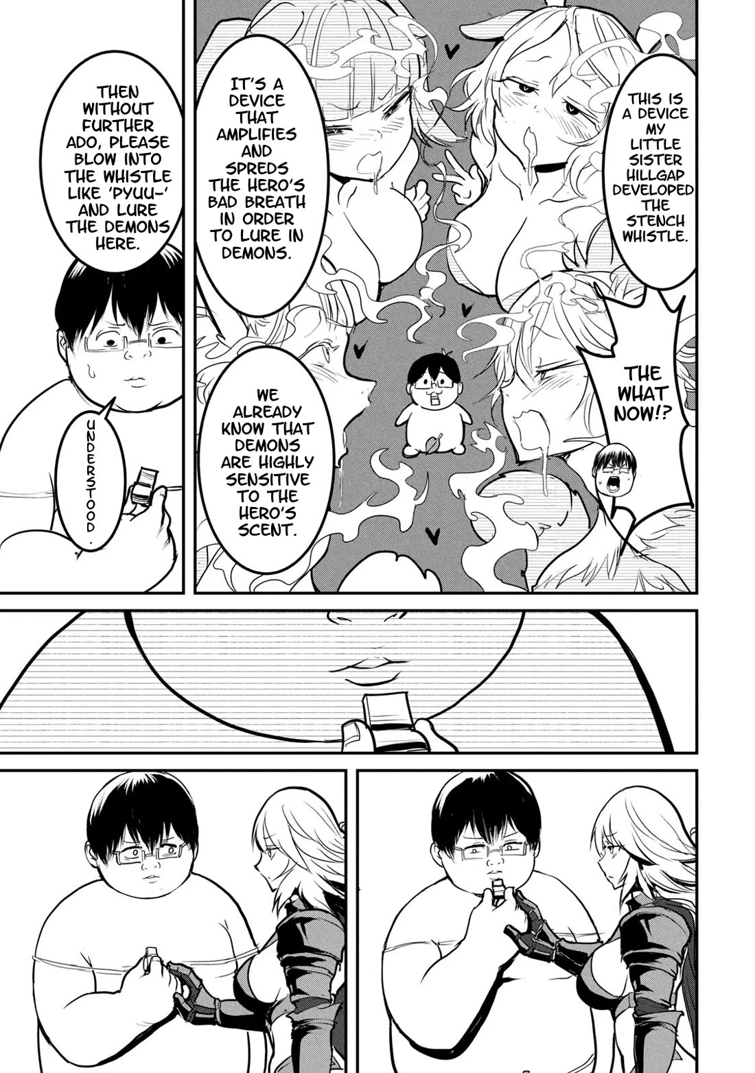 Crotch Warrior ~The Hateful Hero Is Loved by Demons~ Chapter 20 page 20 - Chapter 20: Kantarou Whistles "Pyu-"