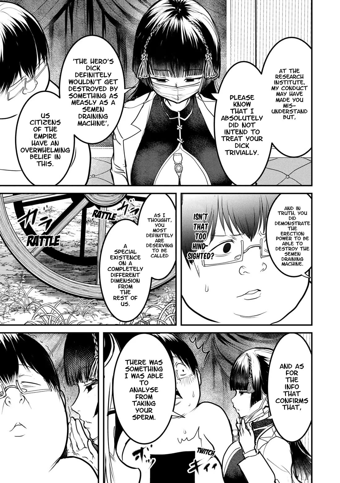 Crotch Warrior ~The Hateful Hero Is Loved by Demons~ Chapter 20 page 8 - Chapter 20: Kantarou Whistles "Pyu-"