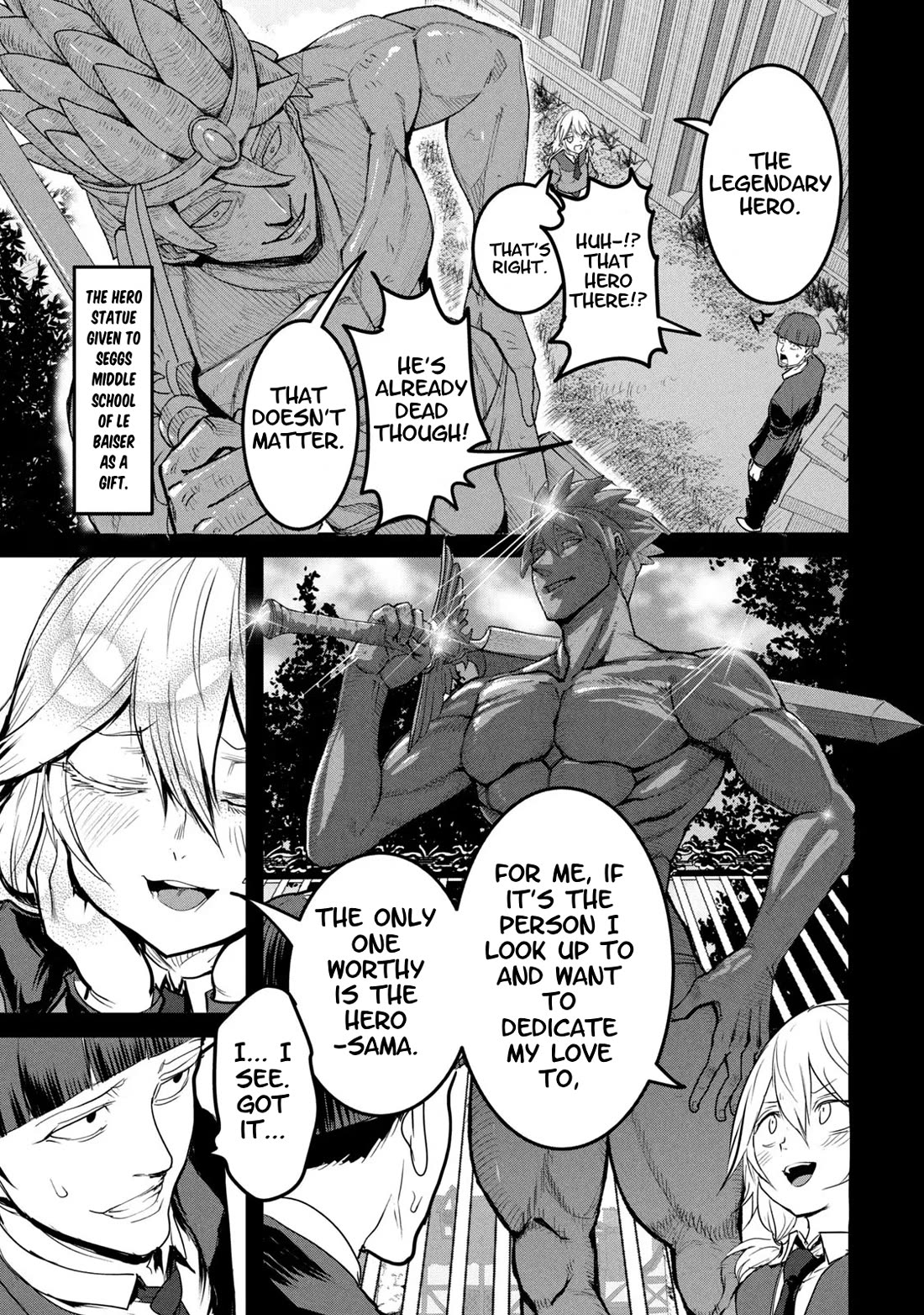 Crotch Warrior ~The Hateful Hero Is Loved by Demons~ Chapter 21 page 3 - Chapter 21: My name is...