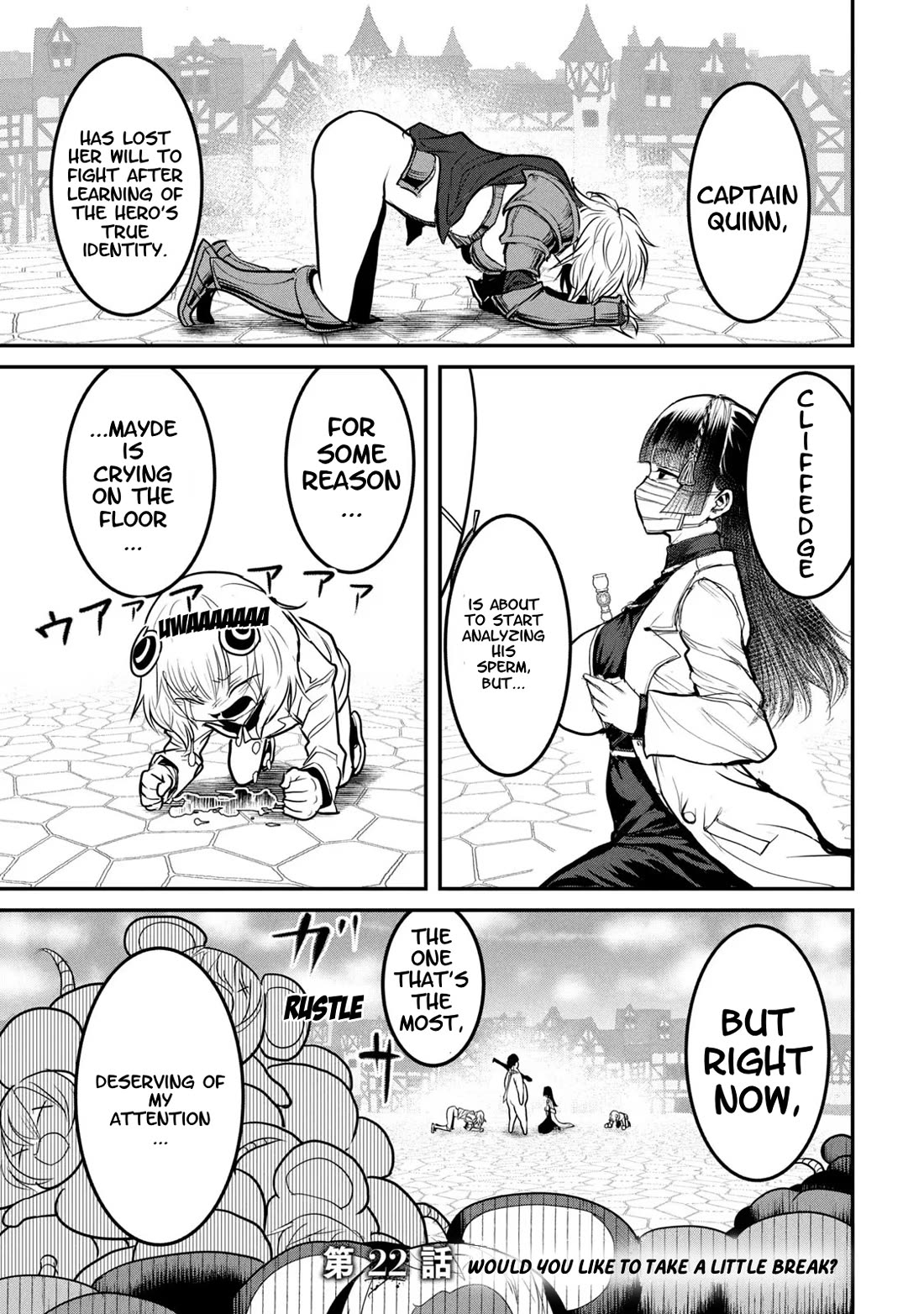 Crotch Warrior ~The Hateful Hero Is Loved by Demons~ Chapter 22 page 1 - Chapter 22: Would You Like To Take A Little Break?