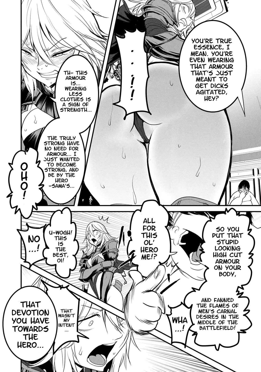 Crotch Warrior ~The Hateful Hero Is Loved by Demons~ Chapter 23 page 4 - Chapter 23: Testimonial! Case File: Sex Crimes of the Empire!