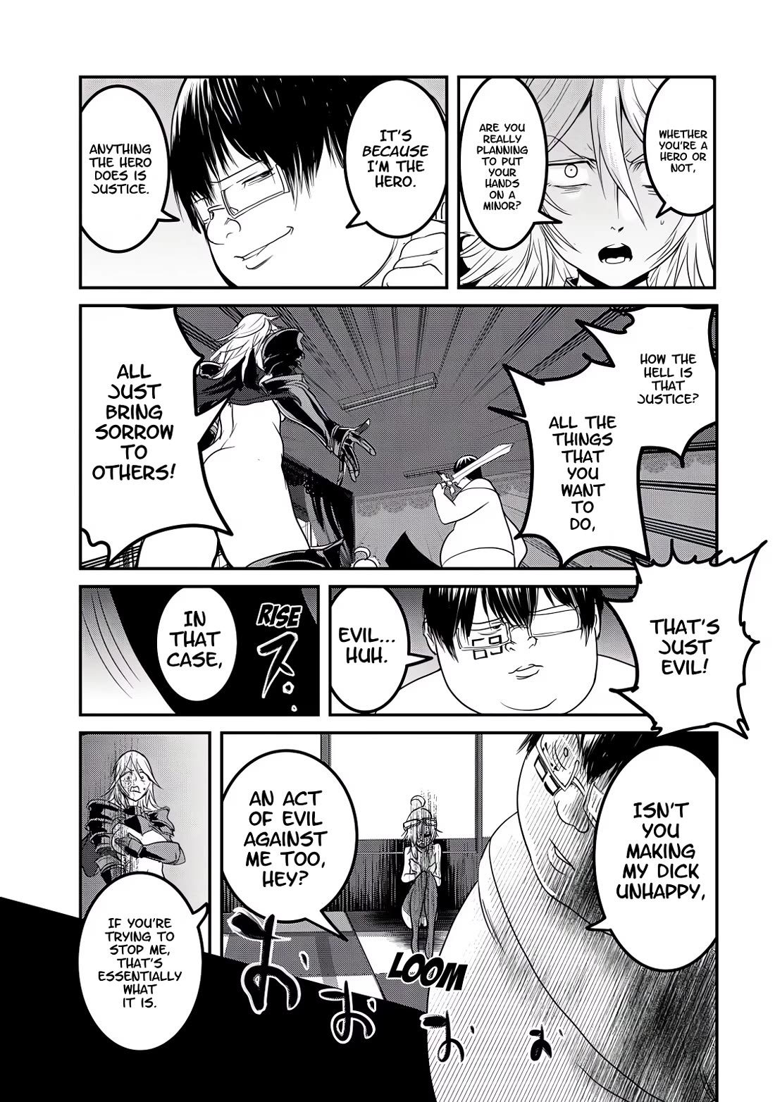 Crotch Warrior ~The Hateful Hero Is Loved by Demons~ Chapter 24 page 24 - Chapter 24: Testimonial! Case File: Sex Crimes of the Empire! 2