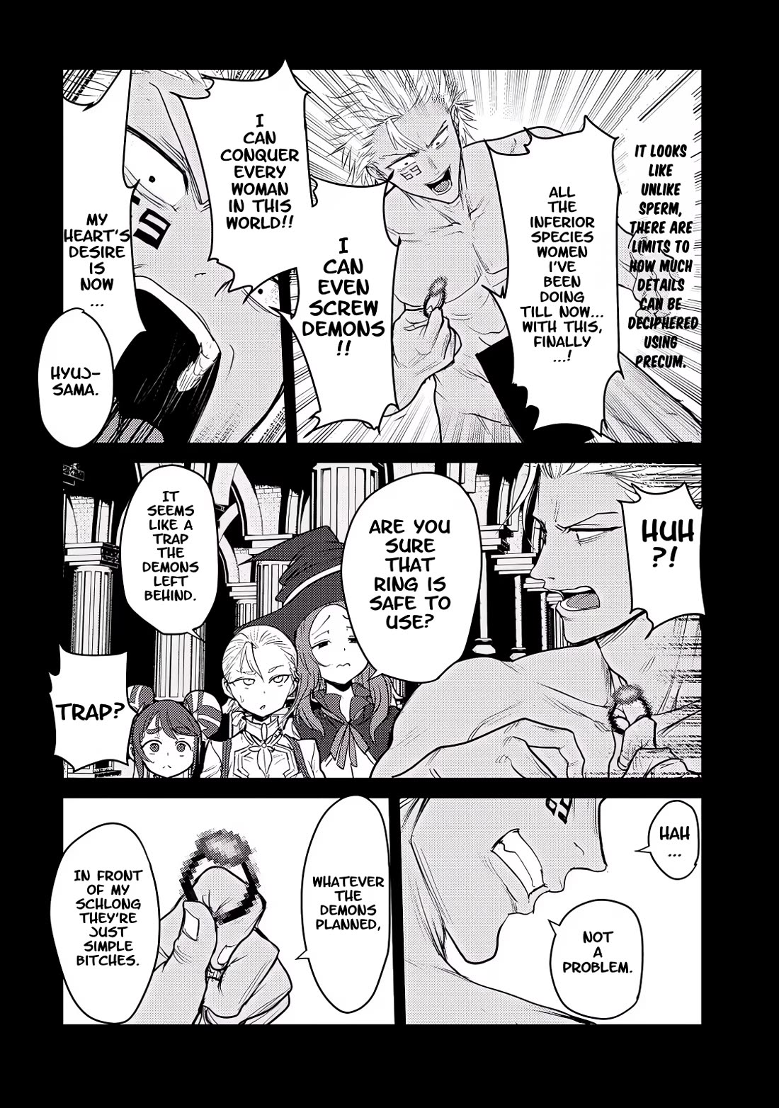 Crotch Warrior ~The Hateful Hero Is Loved by Demons~ Chapter 27 page 23 - Chapter 27: The Discipline of Loose Women Goes Plap, Plap, Spurt!