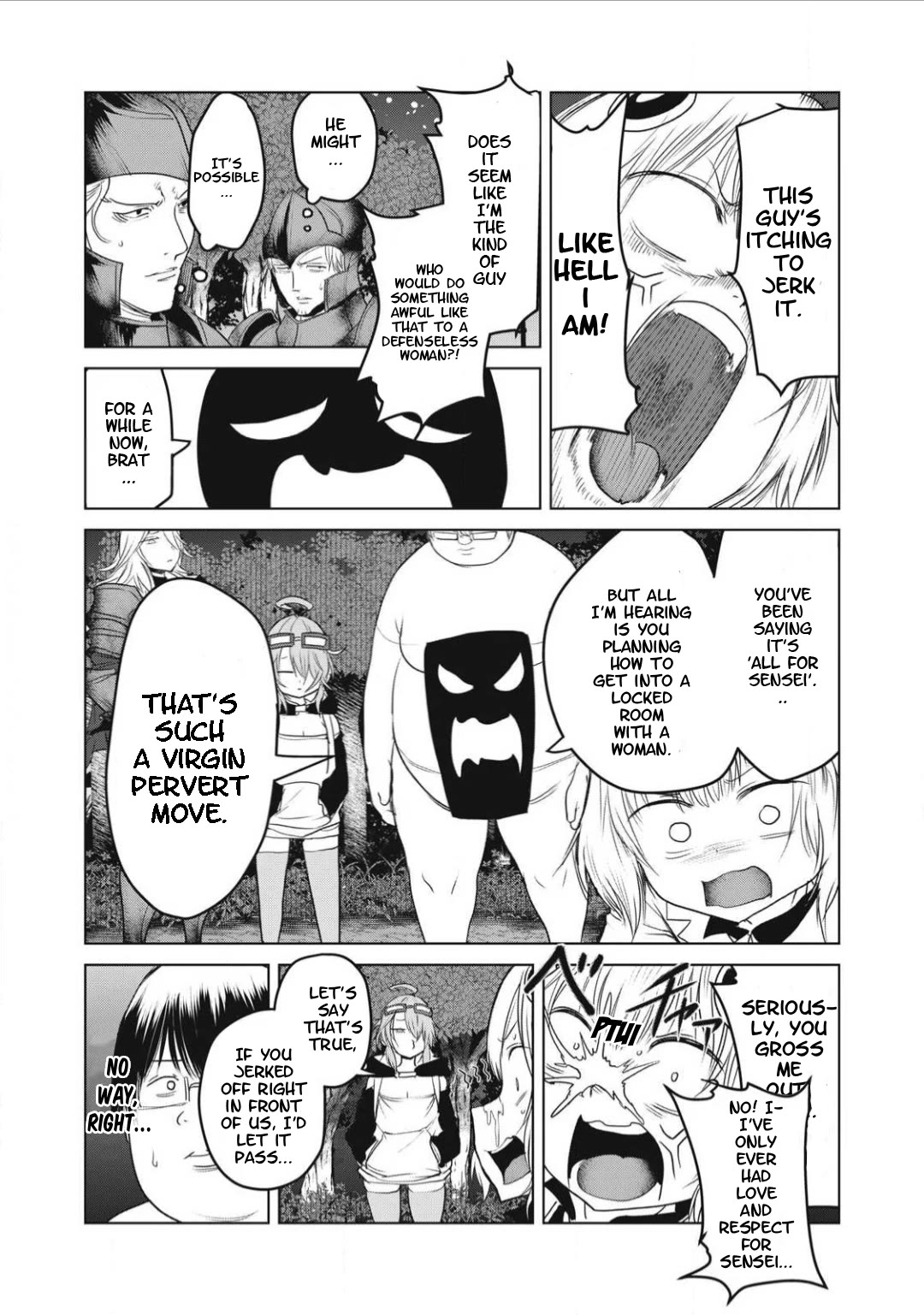 Crotch Warrior ~The Hateful Hero Is Loved by Demons~ Chapter 28 page 7 - Chapter 28: That's Right. We're going back to Vingarin