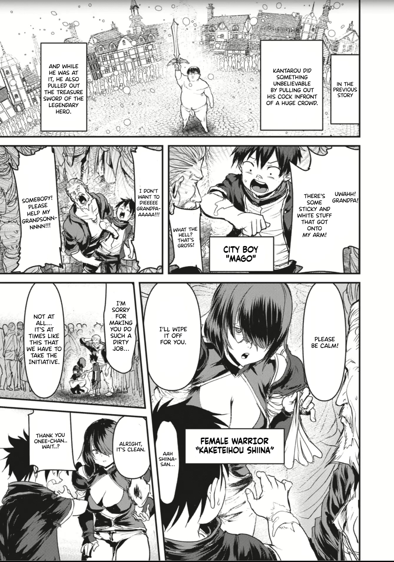 Crotch Warrior ~The Hateful Hero Is Loved by Demons~ Chapter 3 page 2 - Chapter 3: Here I Cum Again