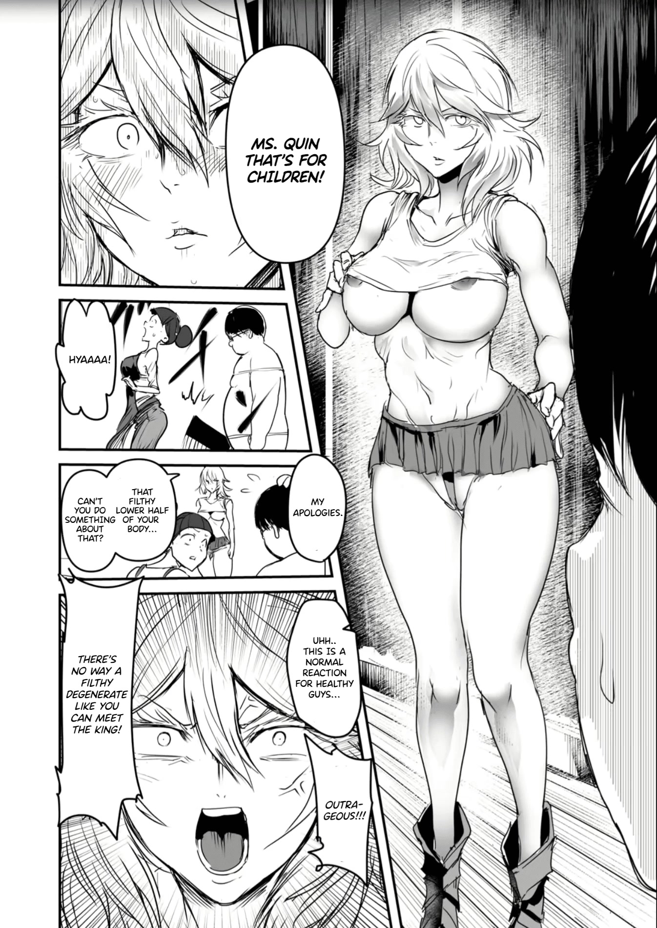 Crotch Warrior ~The Hateful Hero Is Loved by Demons~ Chapter 3 page 9 - Chapter 3: Here I Cum Again
