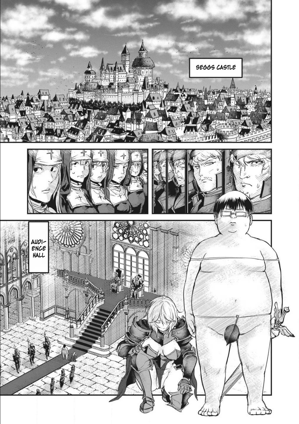 Crotch Warrior ~The Hateful Hero Is Loved by Demons~ Chapter 4 page 1 - Chapter 4: Bespectacled big boobed misfortune