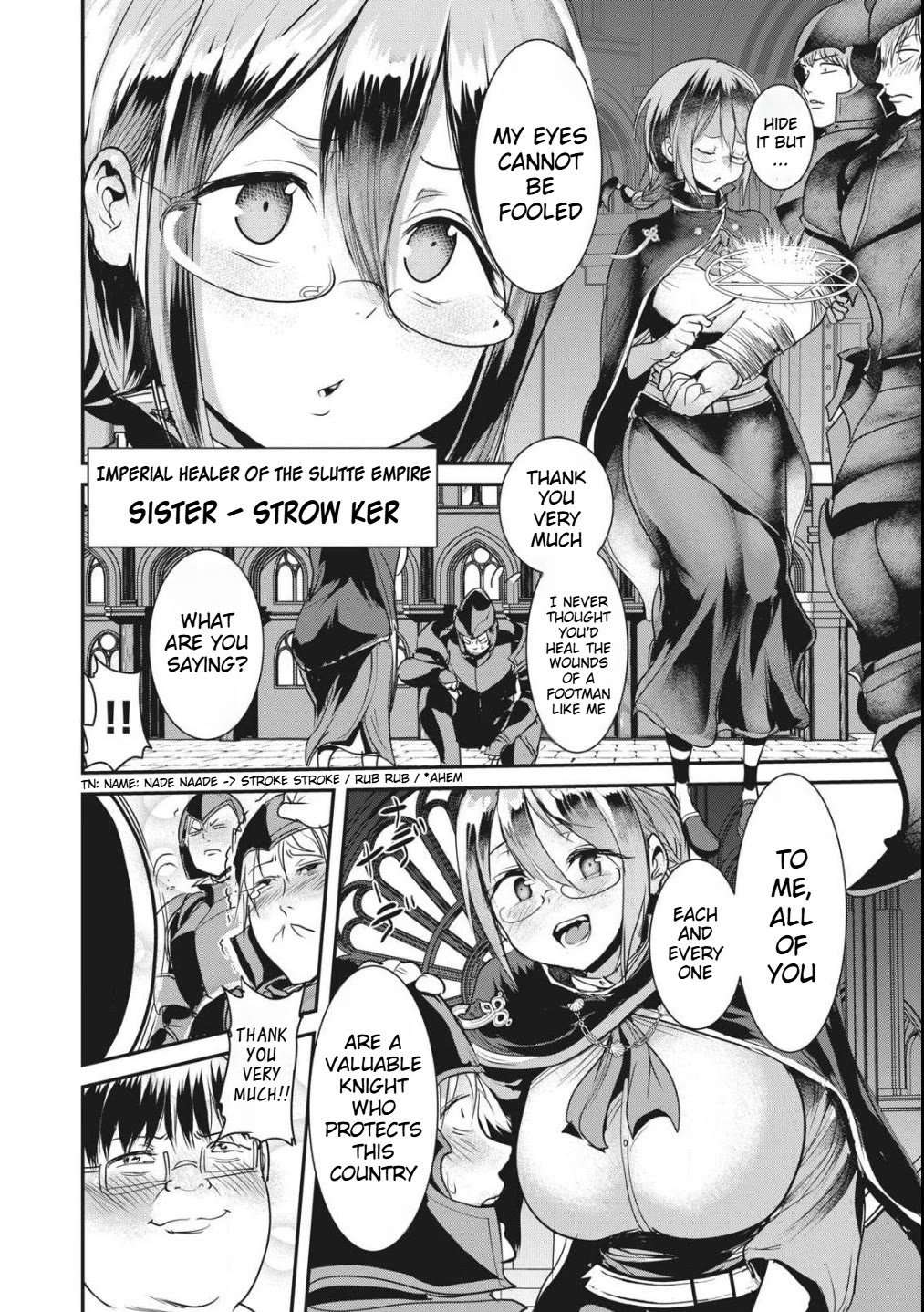 Crotch Warrior ~The Hateful Hero Is Loved by Demons~ Chapter 4 page 8 - Chapter 4: Bespectacled big boobed misfortune