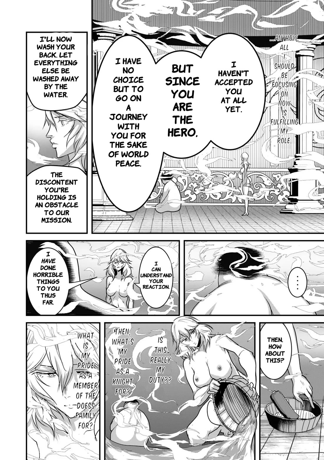 Crotch Warrior ~The Hateful Hero Is Loved by Demons~ Chapter 6 page 12 - Chapter 6: Quinn's Dejected Bathtime
