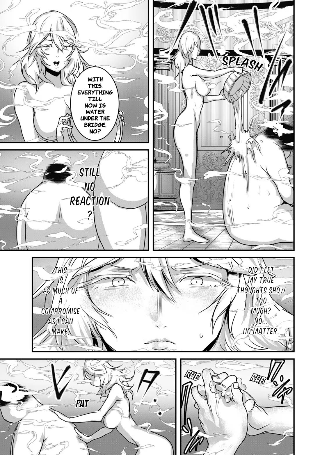 Crotch Warrior ~The Hateful Hero Is Loved by Demons~ Chapter 6 page 13 - Chapter 6: Quinn's Dejected Bathtime