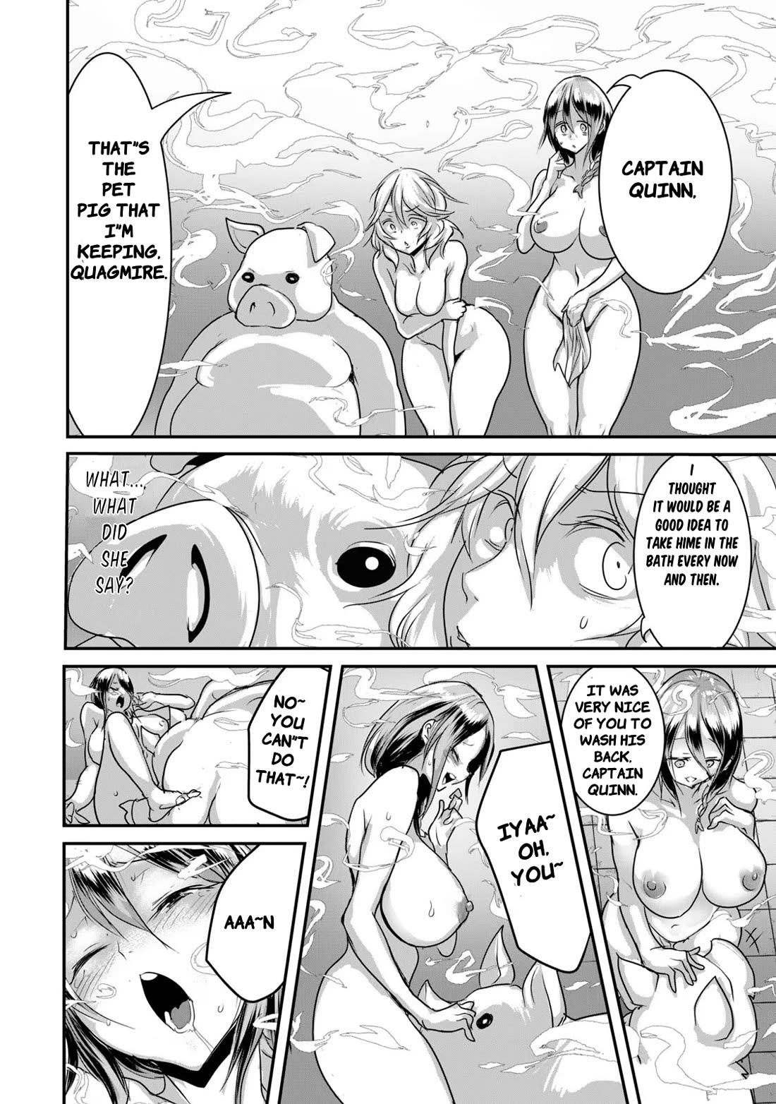 Crotch Warrior ~The Hateful Hero Is Loved by Demons~ Chapter 6 page 16 - Chapter 6: Quinn's Dejected Bathtime