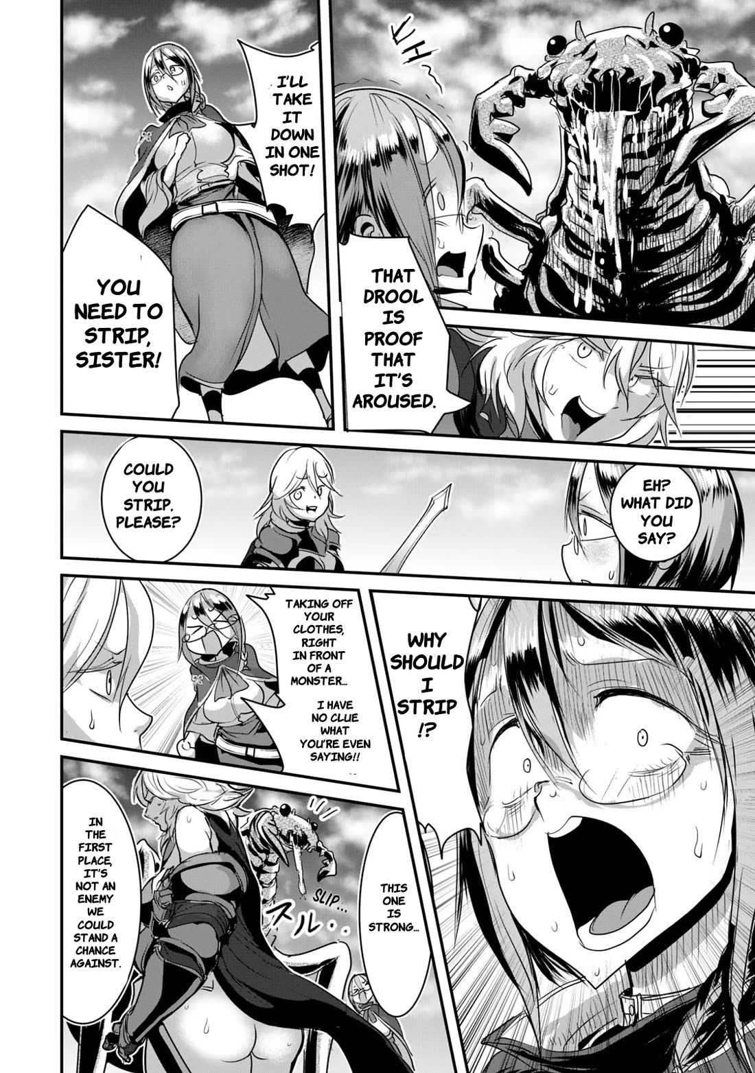 Crotch Warrior ~The Hateful Hero Is Loved by Demons~ Chapter 8 page 2 - Chapter 8: Excessive Dick-Thinking Ruins the Body