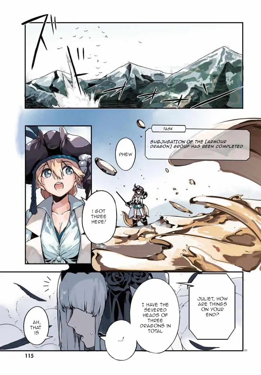 Crow Record: Infinite Dendrogram Another Chapter 1 page 1 - Chapter 1: [Fallen Knight] Juliet