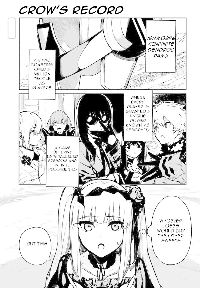 Crow Record: Infinite Dendrogram Another Chapter 2 page 1 - Chapter 2: Challenger
