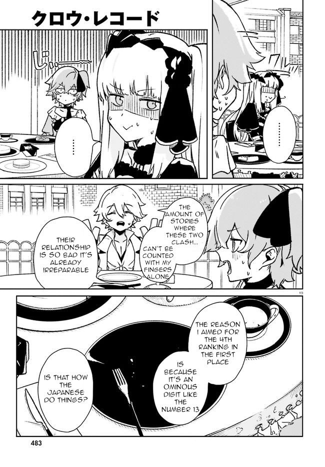 Crow Record: Infinite Dendrogram Another Chapter 6 page 18 - Chapter 6: Tea Time