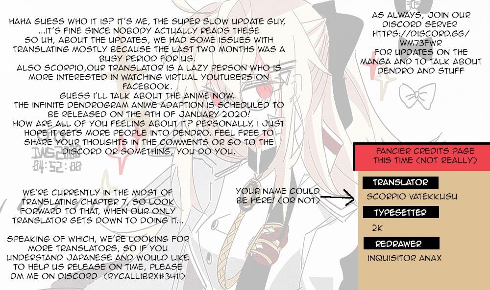 Crow Record: Infinite Dendrogram Another Chapter 6 page 25 - Chapter 6: Tea Time