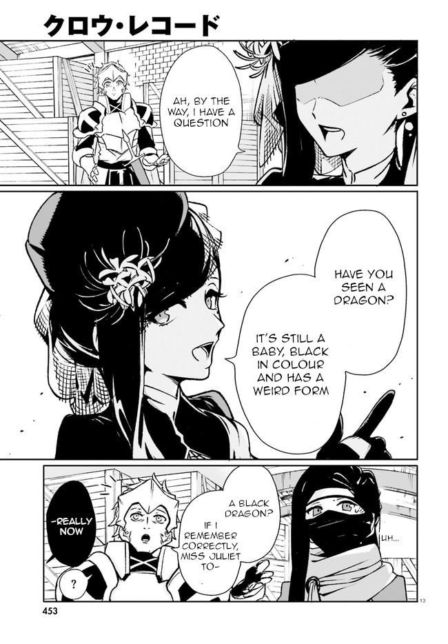 Crow Record: Infinite Dendrogram Another Chapter 7 page 13 - Chapter 7: Night Spider