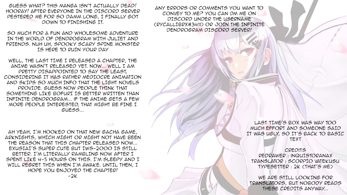 Crow Record: Infinite Dendrogram Another Chapter 7 page 26 - Chapter 7: Night Spider