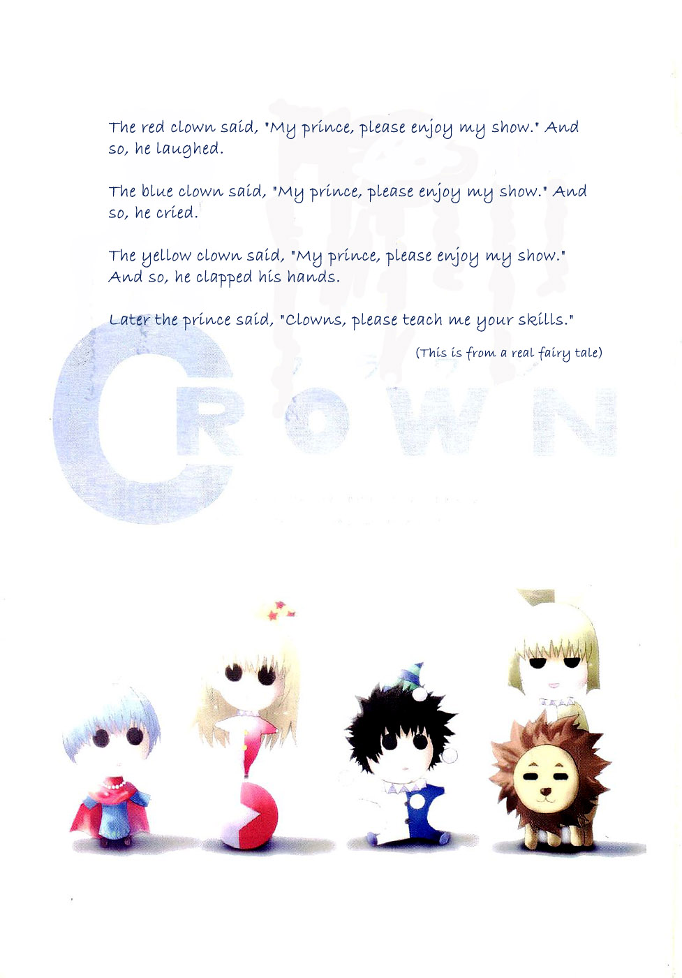 Crown (NAKANISHI Tatsurou) Chapter 1 page 4 - Chapter 1: Kentaro and the Three Knights (Part One)
