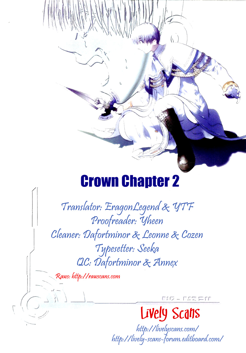 Crown (NAKANISHI Tatsurou) Chapter 2 page 1 - Chapter 2: Kentaro & The Three Knights (Part One)