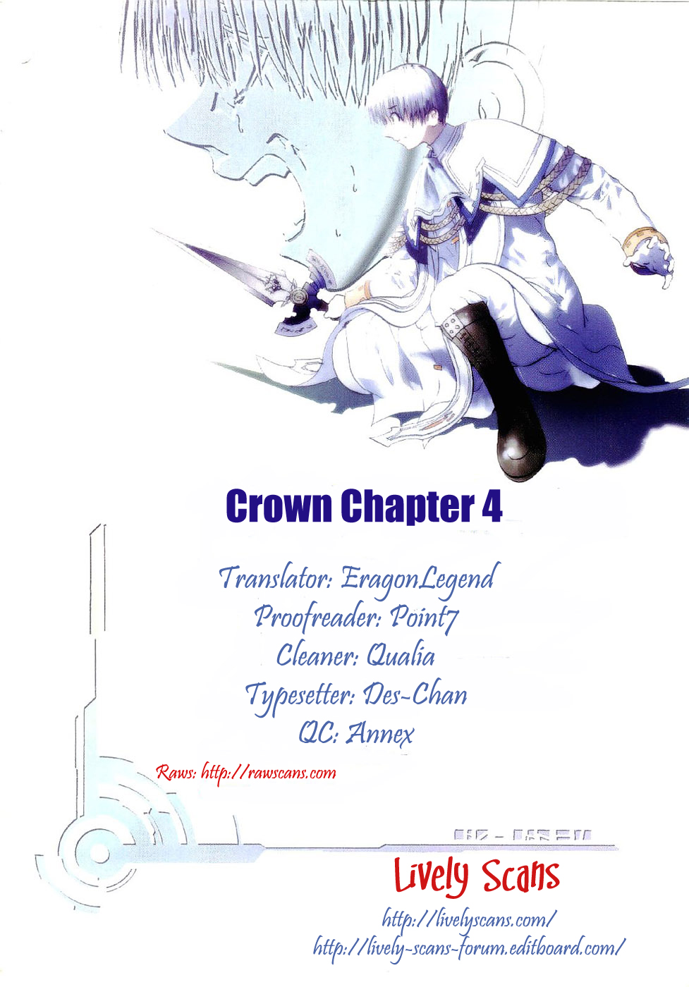 Crown (NAKANISHI Tatsurou) Chapter 4 page 1 - Chapter 4: Kentaro and the Knights (Part Four)