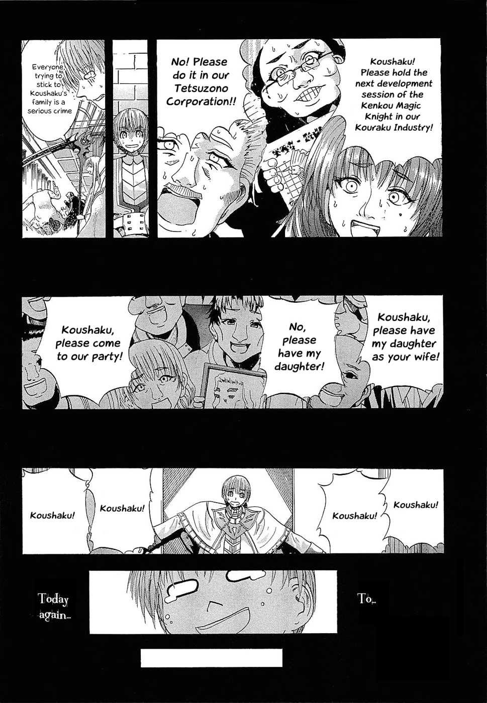 Crown (NAKANISHI Tatsurou) Chapter 4 page 4 - Chapter 4: Kentaro and the Knights (Part Four)